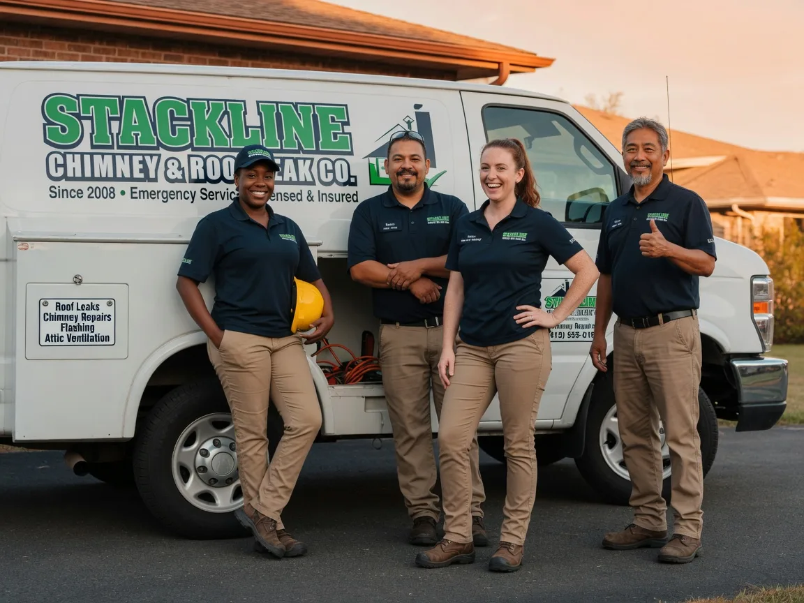 Chimney flashing repair company in Underwood, IN